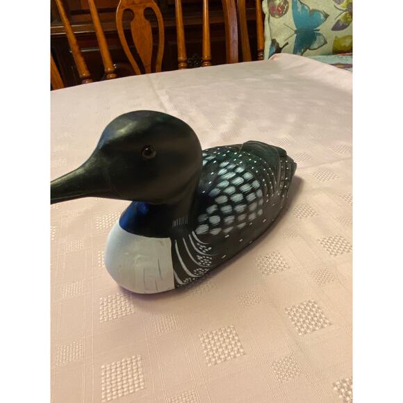 Price Products Brighton Woods Handcarved Forward Facing Duck Figurine NIB - Picture 3 of 16